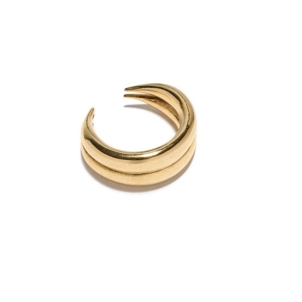 Gold Statement Ring - image 2
